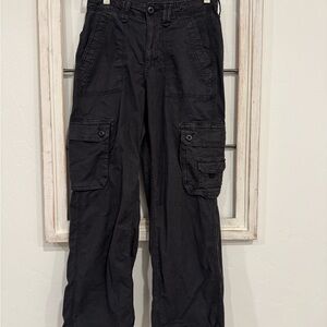 American Eagle Black Cargo Pants